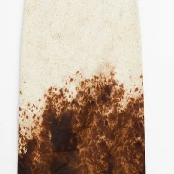 NWT. Massimo Dutti Studio Printed Skirt Midi size 4 - Picture 8 of 9